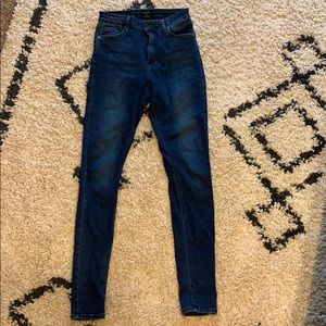 JUSTBLACK high waisted skinny jeans
